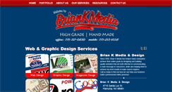 Desktop Screenshot of briankmedia.com